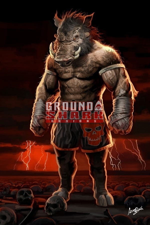 Muay Thai War Boar