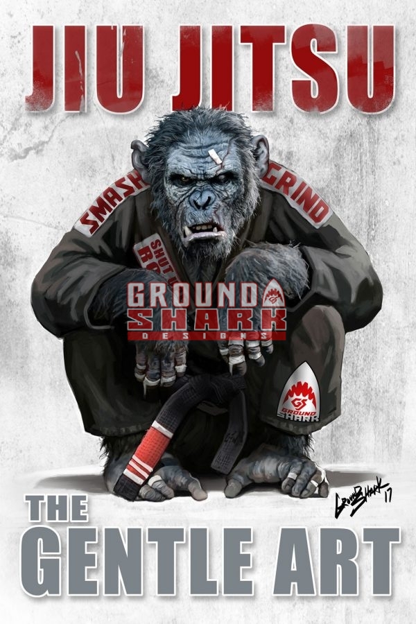 The Gentle Art of Jiu Jitsu Chimp