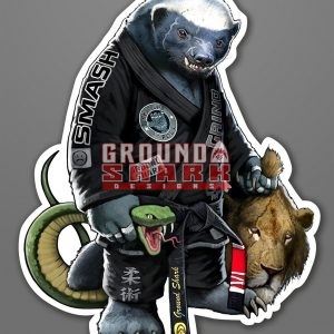 Honey Badger Die Cut Sticker