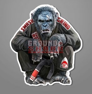 Gentle Chimp Sticker Die Cut