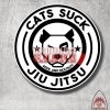 Cats Suck Jiu Jitsu Sticker