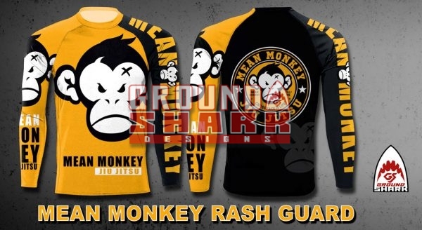 Mean Monkey Rash Guard