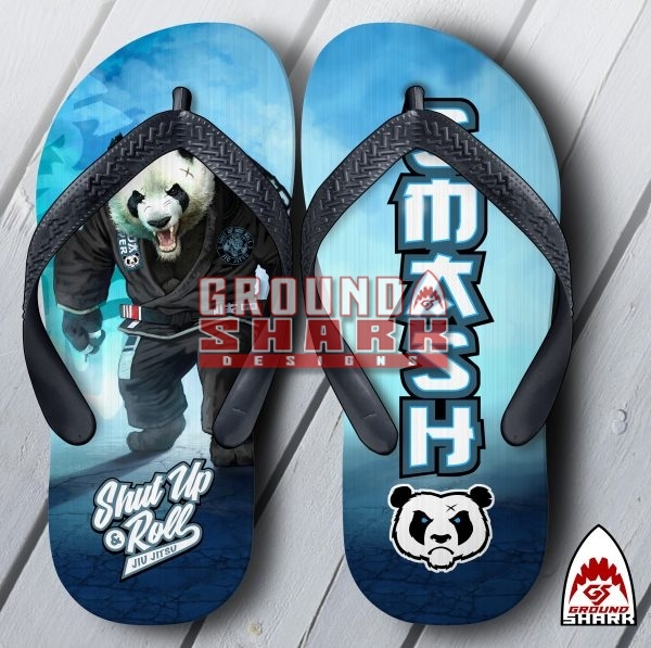 Panda Power Mat Flip Flops