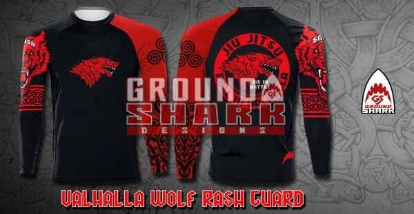 Valhalla Wolf Rash Guard