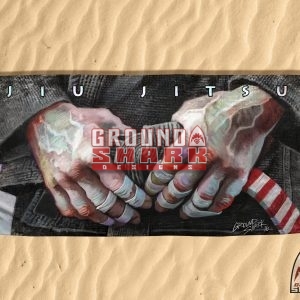 Jiu Jitsu Tapped Fingers Beach Towel
