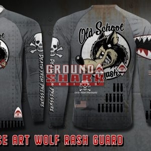 Nose Art Wolf Rash Guard