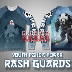 Youth Panda Power Rash Guard