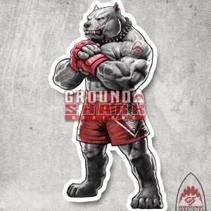 No Easy Rounds Pitbull Sticker