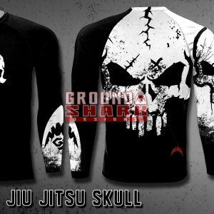 Jiu Jitsu Skull Rash Guard