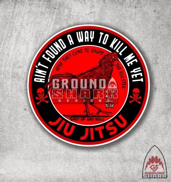 Hard to Kill Rooster Sticker