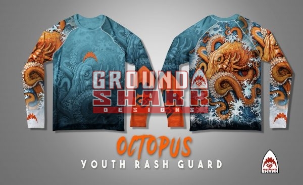 Youth Octopus Rash Guard