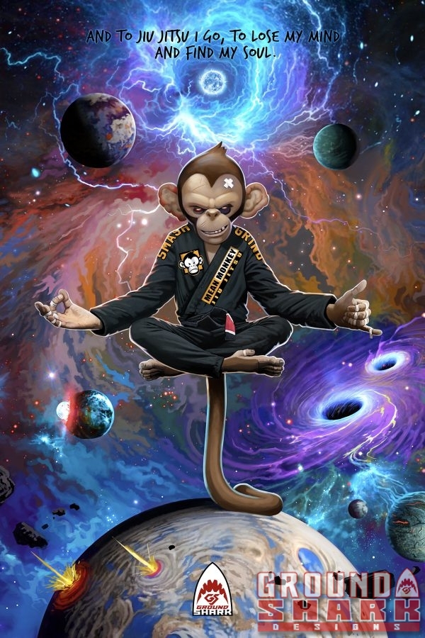 Cosmic Monkey Soul Poster