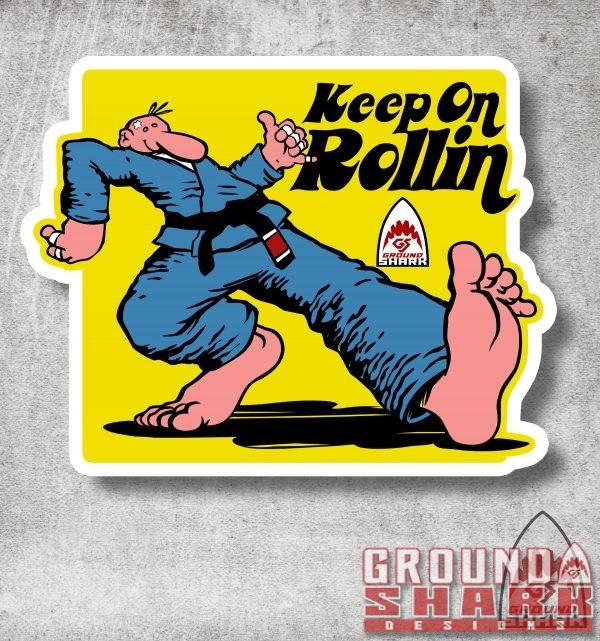 Keep on Rollin Sticker