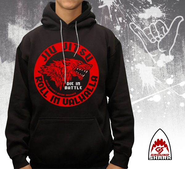 Valhalla Wolf Hoodie