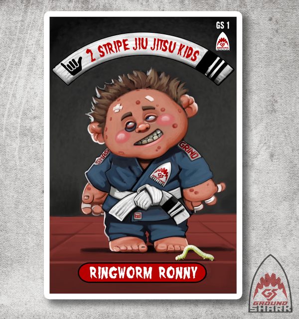 Ringworm Ronny Sticker
