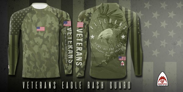 Veteran Eagle Rash Guard
