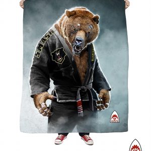 Grizzly Throw Blanket