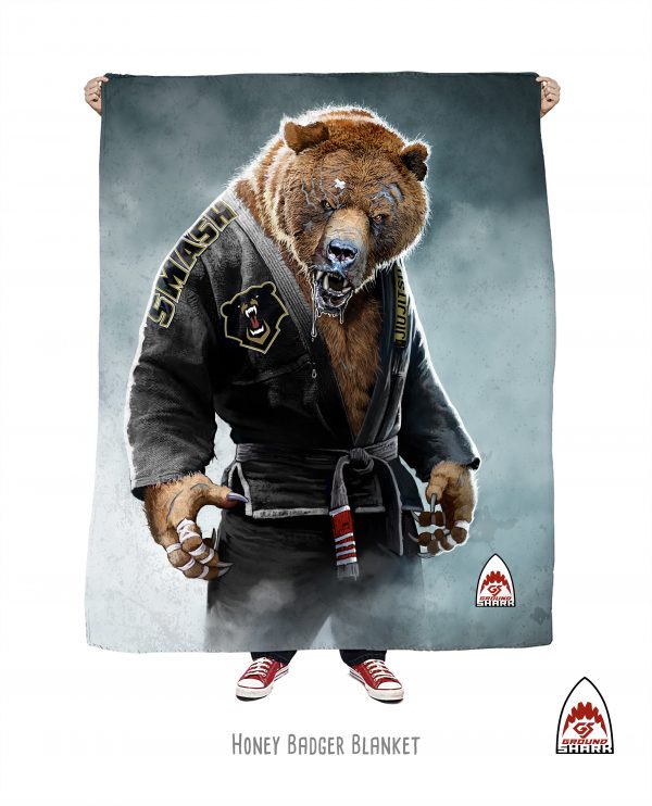 Grizzly Throw Blanket