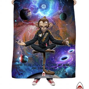 Monkey Soul Throw Blanket
