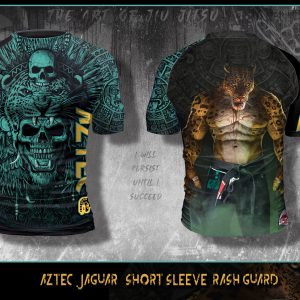 Aztec Jaguar Short Sleeve Rash Guard