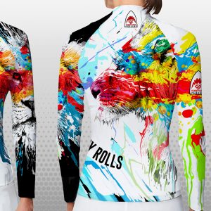 Women's Color Lion Rash Guard