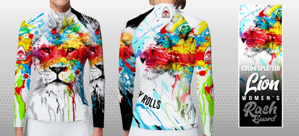 Women's Color Lion Rash Guard