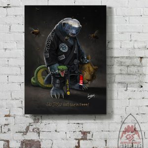 Honey Badger Canvas Print