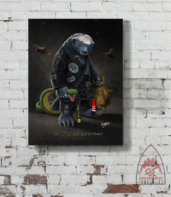Honey Badger Canvas Print