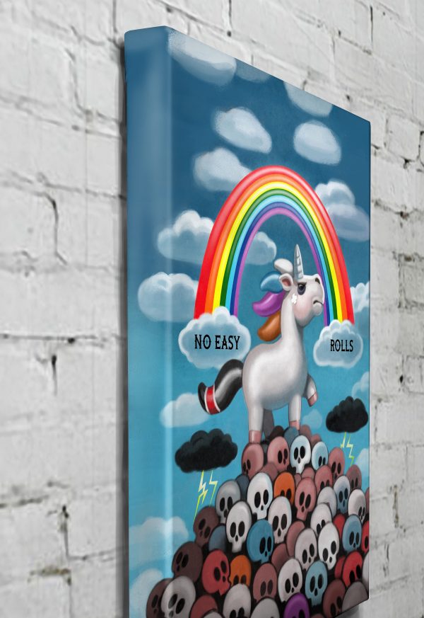 Danger Unicorn Canvas - Image 2