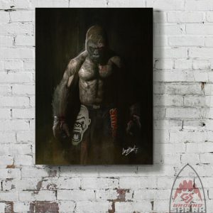 MMA Gorilla Canvas Print