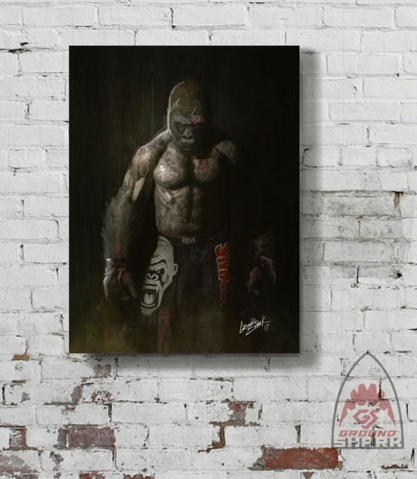 MMA Gorilla Canvas Print