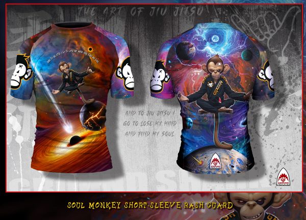 Soul Monkey Short Sleeve Rash Guard