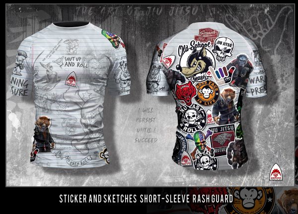 Sticker and Sketches Short Sleeve