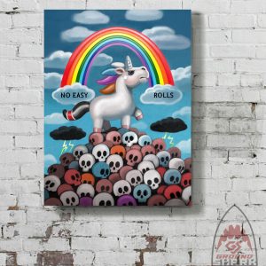 Danger Unicorn Canvas