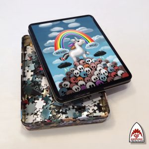 Danger Unicorn Jig Saw Puzzle