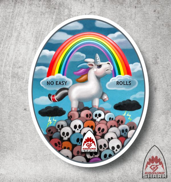 Danger Unicorn Sticker