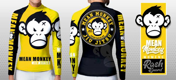 Women's Yellow Mean Monkey