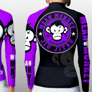 Women's Purple Mean Monkey