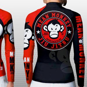 Women's Red Mean Monkey