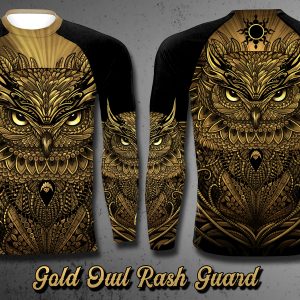 Gold Owl Rash Guard