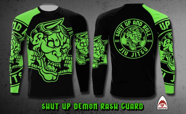 Shut Up Demon Rash Guard