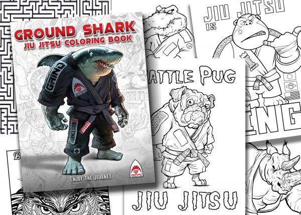 Ground Shark Coloring Book