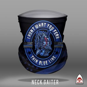 I hunt Wolves Neck Gaiter