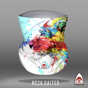 Lion Splash Neck Gaiter