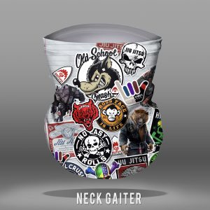 Sticker and Sketches Neck Gaiter