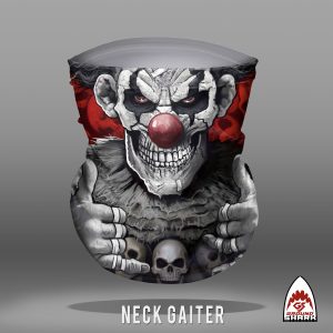 Evil Clown Neck Gaiter