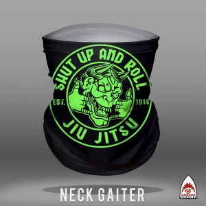 Green Jiu Jitsu Demon Neck Gaiter
