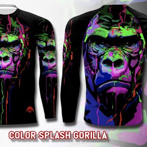 Color Splash Gorilla Rash Guard