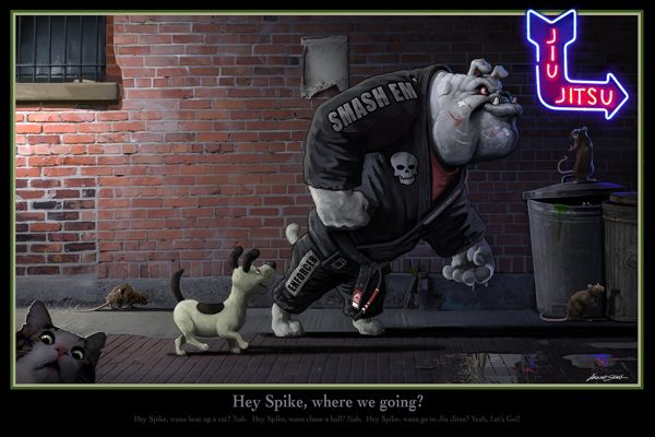 Spike and Chester Print - Image 2