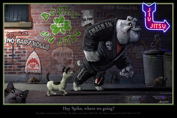 Spike and Chester Print